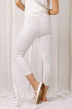 Stripe Crop Benny Pant - SALE