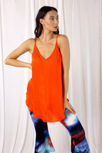 Orange Silky Effortless Cami - SALE