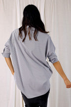 Grey Stripe Blake Shirt - SALE