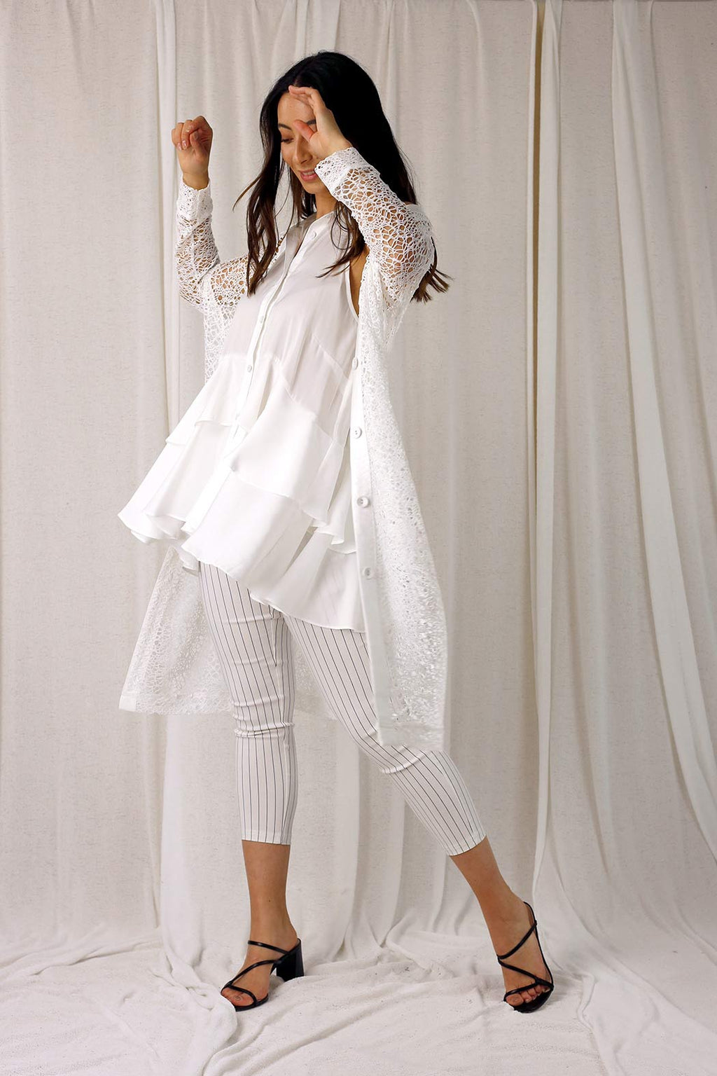 White Seta Paris Cami - SALE