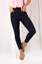 Black Bengaline Zippy Jean - SALE