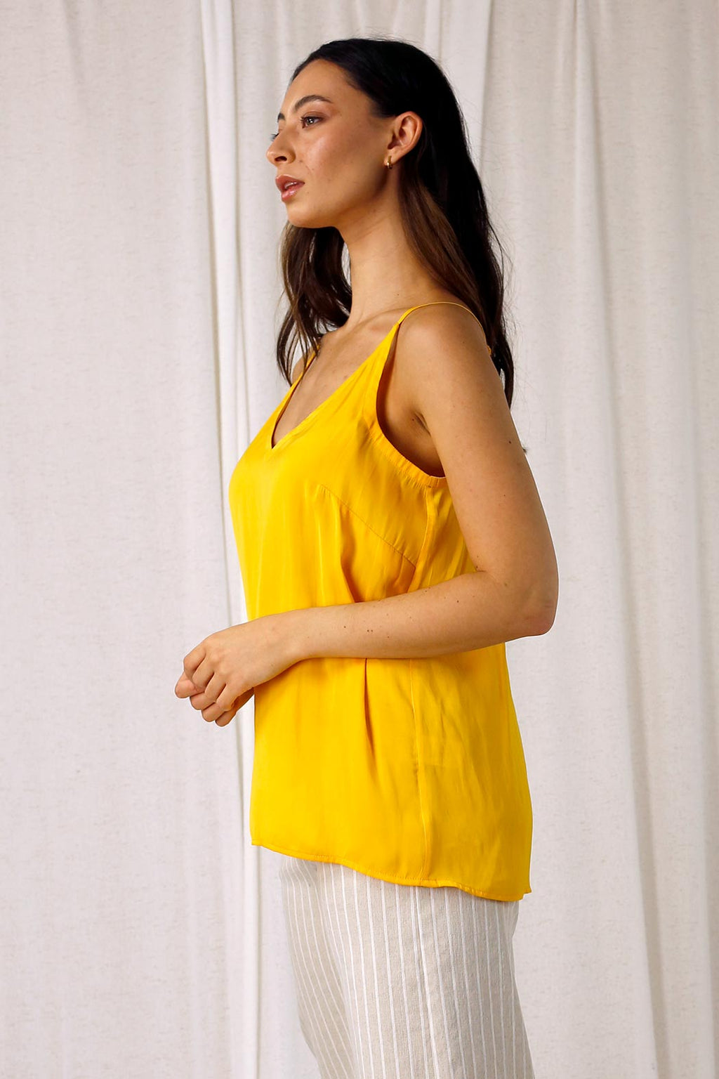 Yellow Seta Classic Cami - SALE