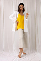 Yellow Seta Classic Cami - SALE