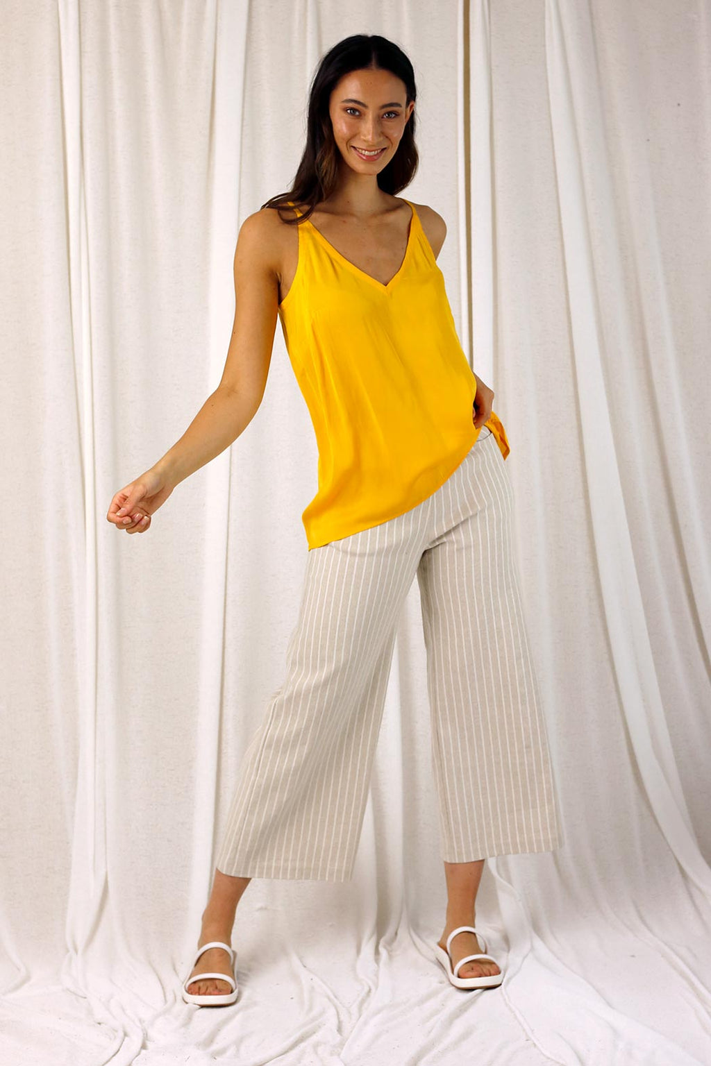 Yellow Seta Classic Cami - SALE