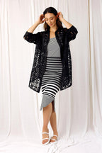 Black Lace Shacket - SALE