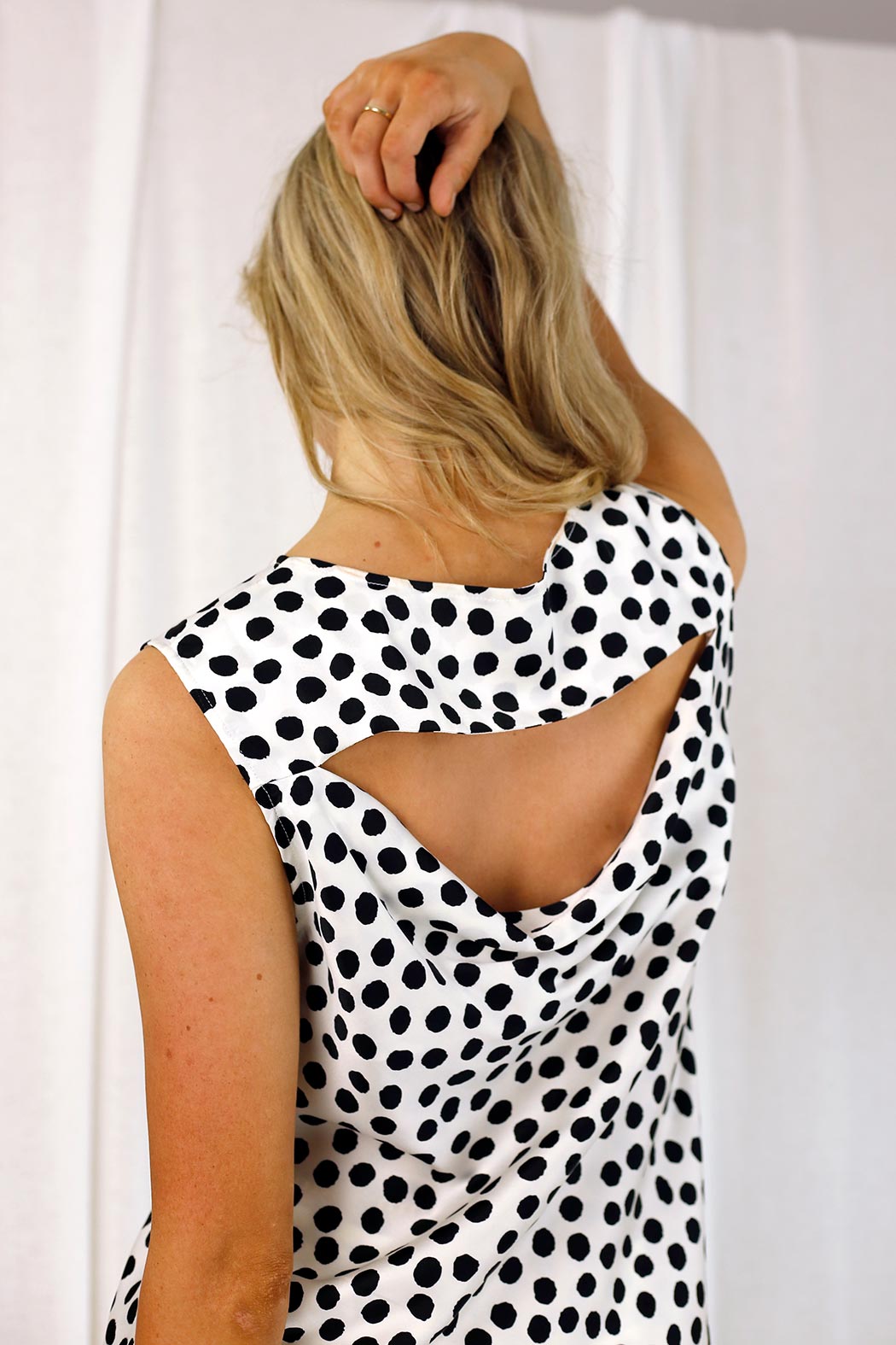 White Spot Seta Keyhole Cami - SALE