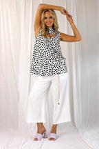 White Spot Seta Keyhole Cami - SALE