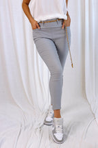 Silver Bengaline Slim Jean - SALE