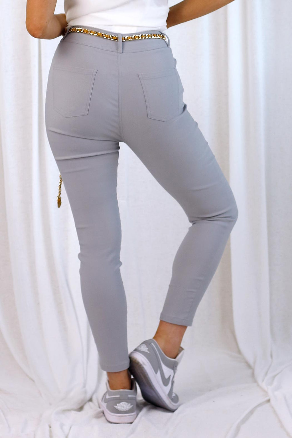 Silver Bengaline Slim Jean - SALE