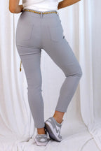 Silver Bengaline Slim Jean - SALE