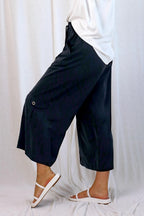 Black Soft Touch Cargo Coco Culotte - SALE