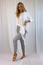 Silver Bengaline Easy Jean - SALE