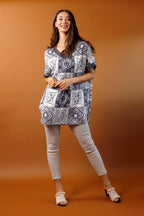 Grey Silky Top - FINAL SALE