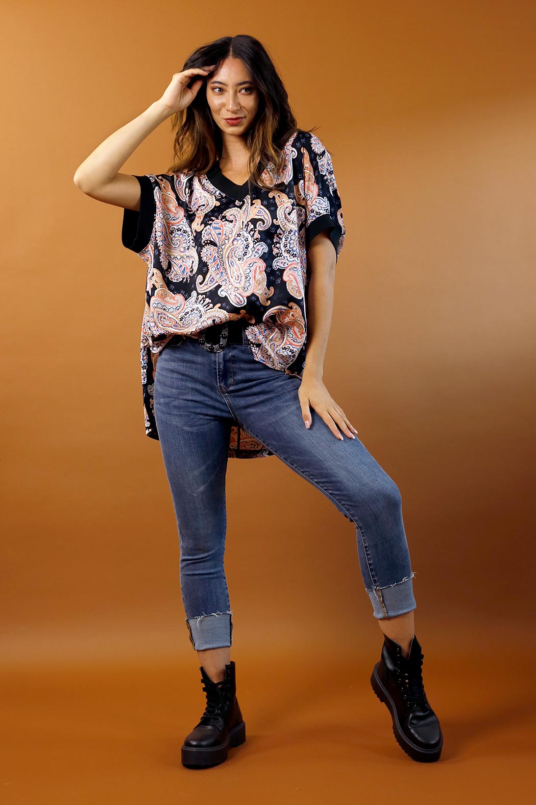 Paisley Silky Vest - FINAL SALE