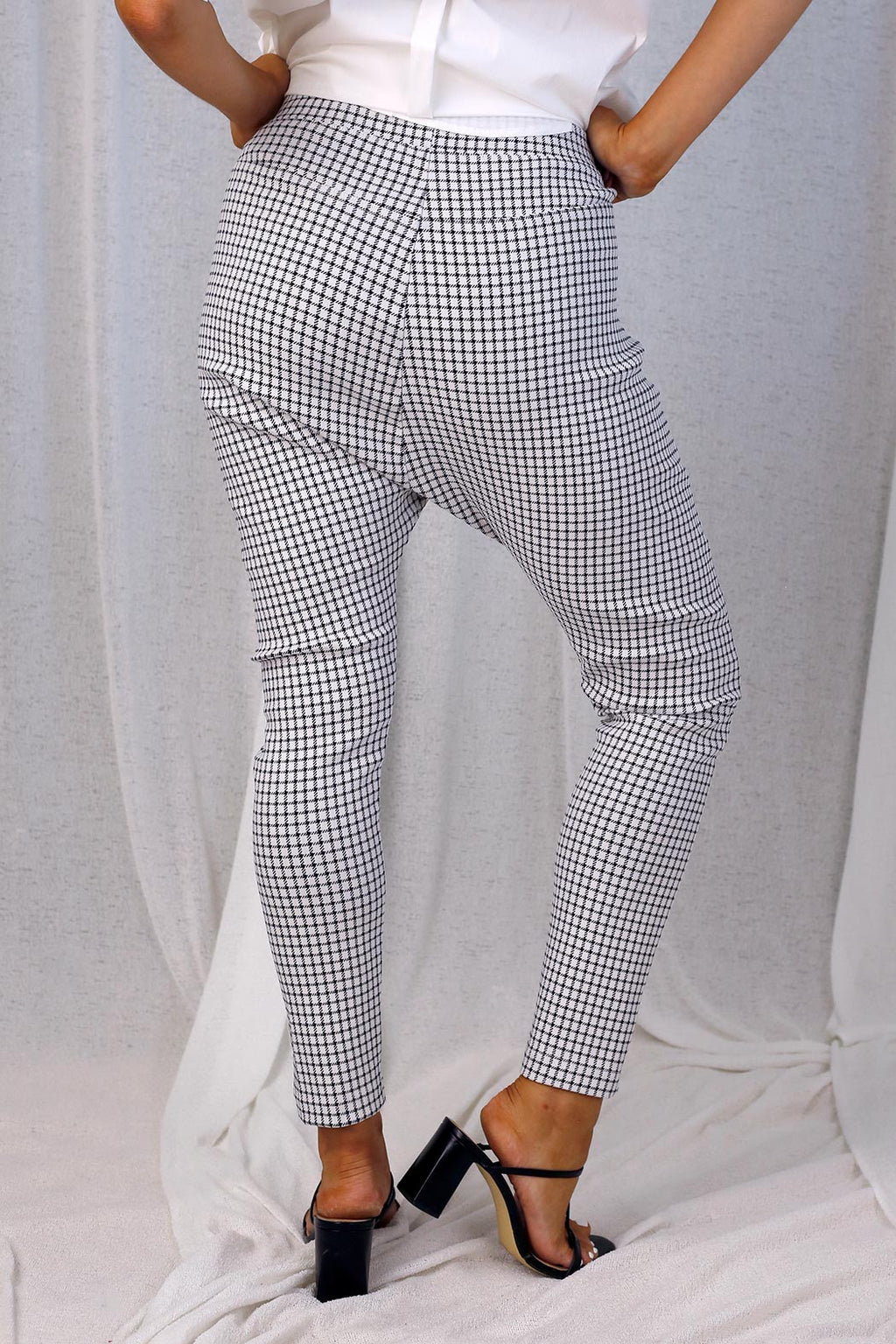 Check Bennie Droppie Pants - SALE