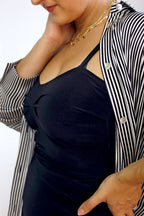 Black Jersey Princess Cami - SALE