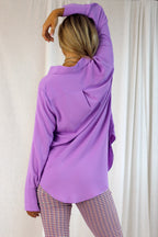 Lilac Soft Touch Boyfriend Shirt