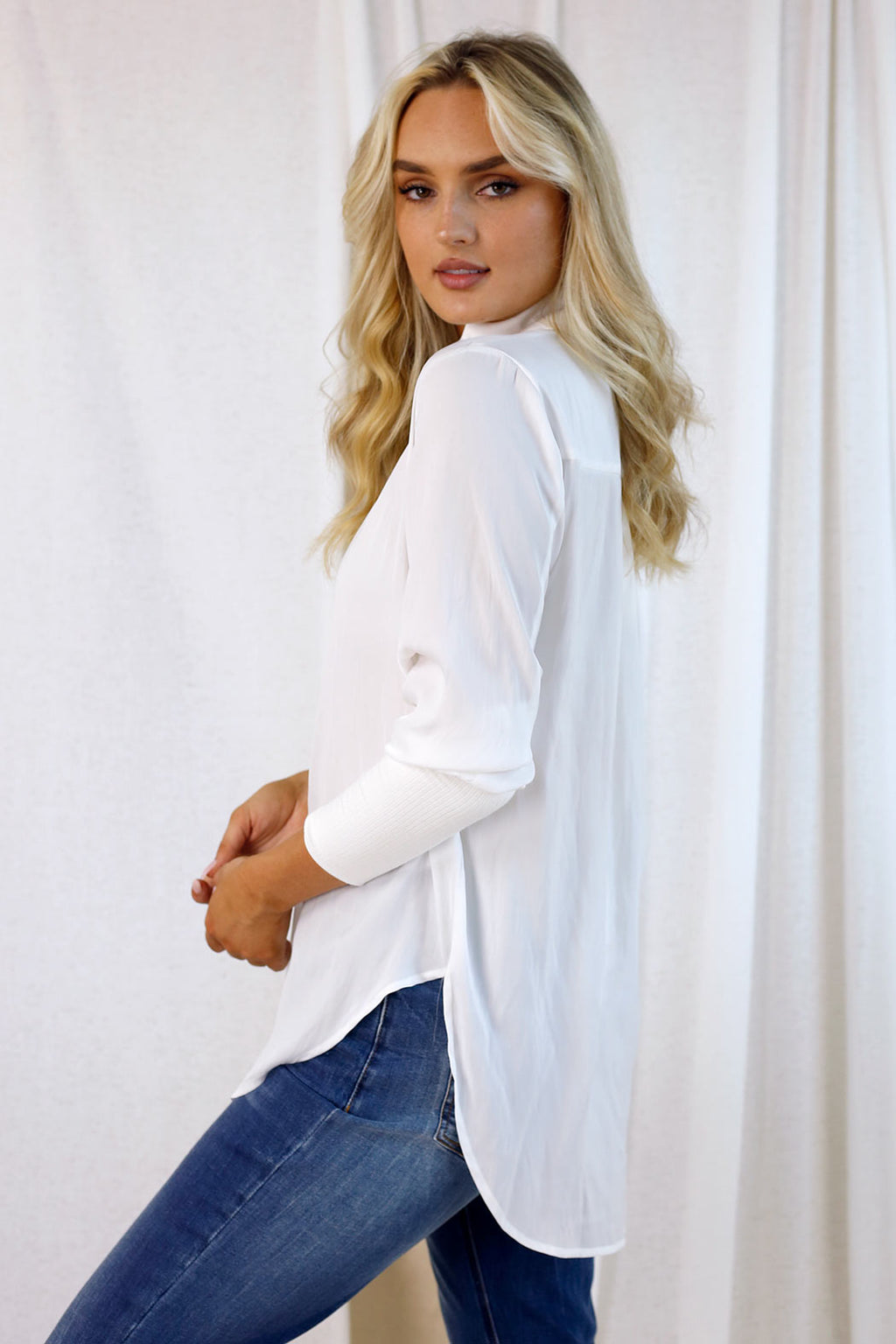 White Seta Essential Chelsea Shirt - SALE