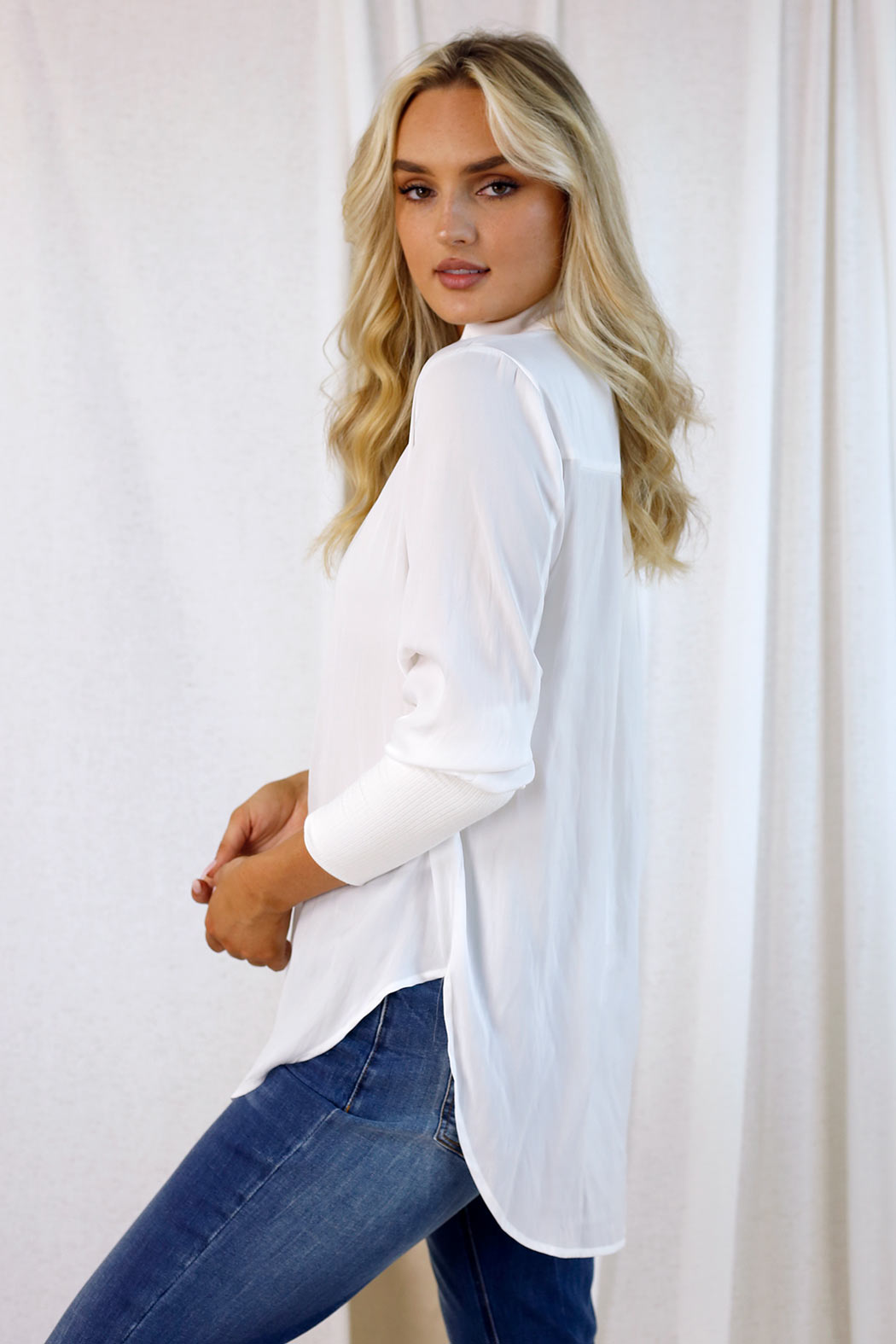 White Seta Essential Chelsea Shirt - SALE