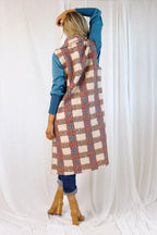 Ivory/Pink London Vest - FINAL SALE