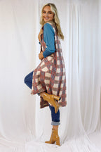 Ivory/Pink London Vest - FINAL SALE