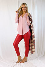 Pink Seta Chelsea Essential Shirt - SALE