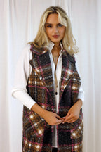 Pink/Tan London Vest - SALE