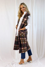 Pink/Tan London Vest - SALE