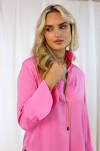 Pink Seta Blogger Shirt