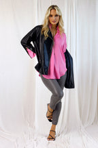 Pink Seta Blogger Shirt