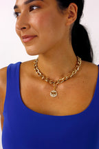Dragonfly Pendant Gold Chain Necklace