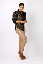 Luxury Statement Shirt - Animal - SALE