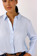 Pale Blue Seta Darling Shirt - SALE