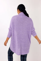 Lilac Fluffy Hi-Lo Jumper - FINAL SALE
