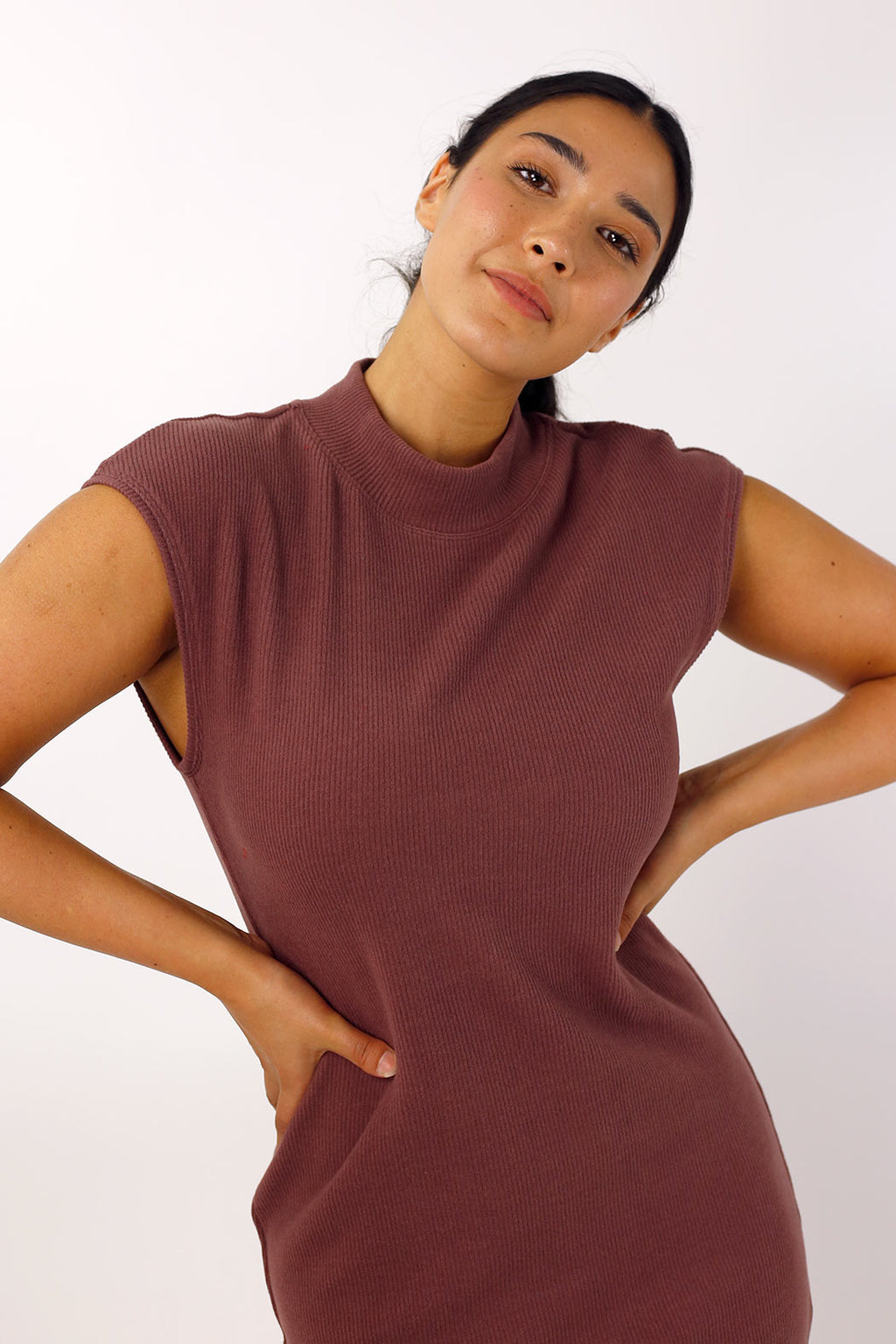 Sienna Plush Rib Dress - SALE