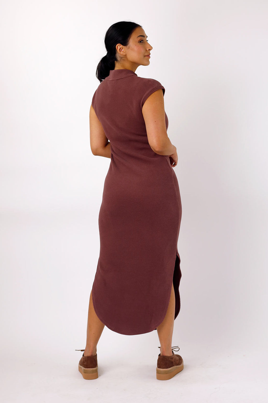 Sienna Plush Rib Dress - SALE