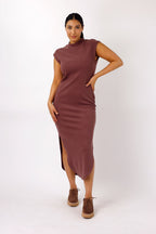 Sienna Plush Rib Dress - SALE