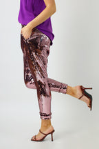 Rose Gold Sequin Droppie - NT