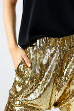 Gold Sequin Droppie - FINAL SALE