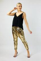Gold Sequin Droppie - FINAL SALE