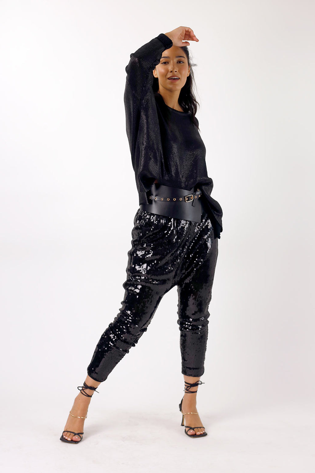 Black Wrap Belt - FINAL SALE