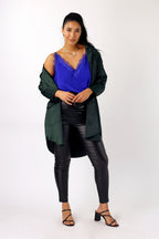 Cobalt Soft Touch Lace Cami - FINAL SALE