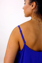 Cobalt Soft Touch Lace Cami - FINAL SALE