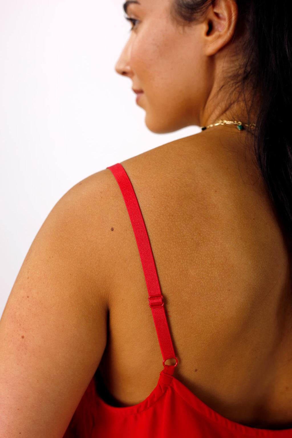 Red Soft Touch Lace Cami - SALE