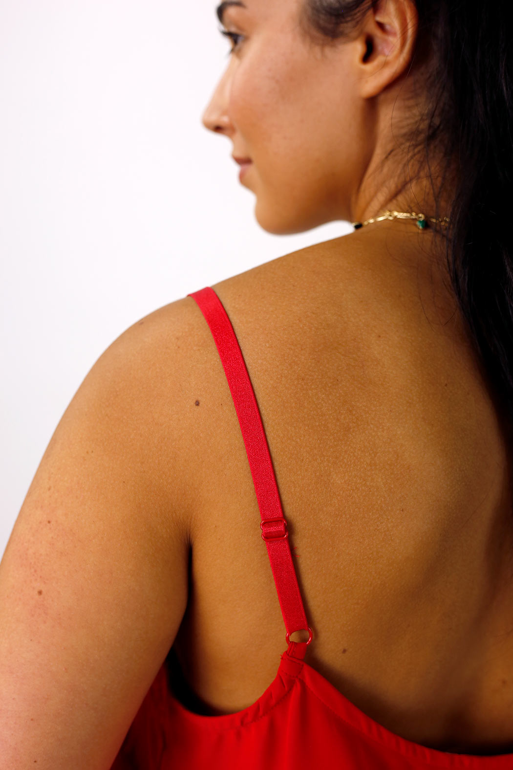 Red Soft Touch Lace Cami - SALE