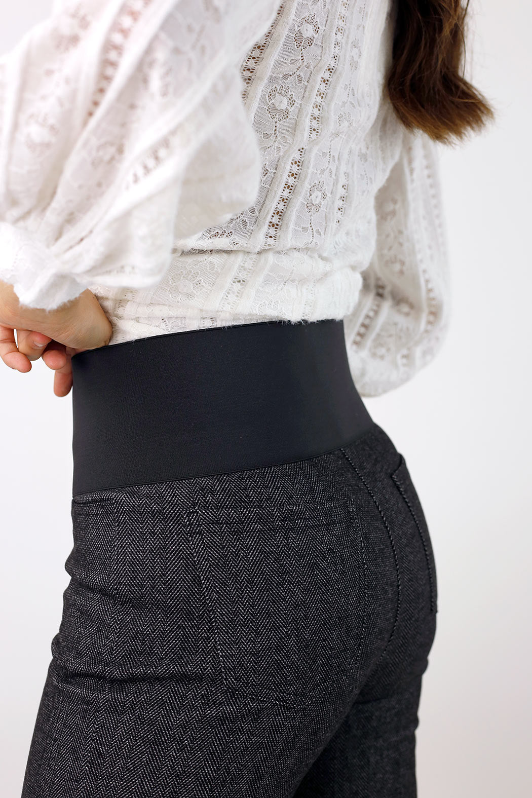 Black Hook Buckle Belt - SALE