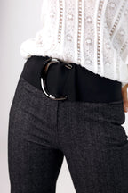 Black Hook Buckle Belt - SALE