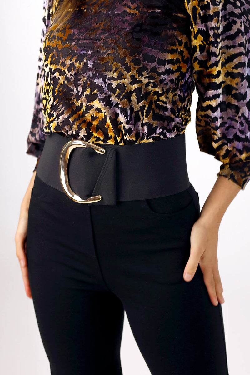 Rose Gold Hook Buckle Belt - FINAL SALE