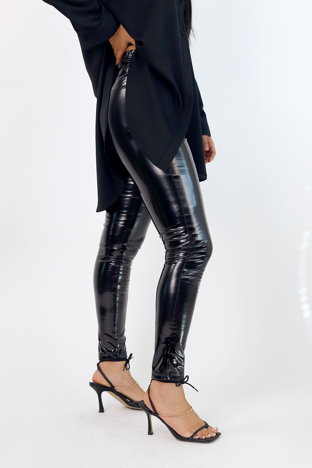 Black Patent Legging - FINAL SALE