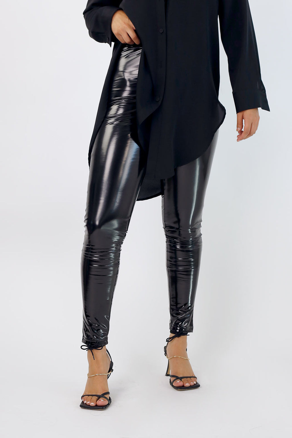 Black Patent Legging - FINAL SALE
